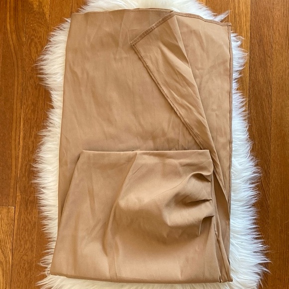 Zara Dresses & Skirts - NWOT Zara Camel Side-Slit Stretch Maxi Skirt